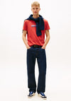 Tommy Jeans 1985 DNA Graphic T-Shirt, Terracotta Red