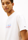 Tommy Jeans 1985 DNA Graphic T-Shirt, Ecru