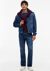 Tommy Jeans Relaxed Denim Trucker Jacket, Dark Denim Blue