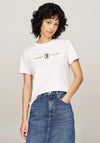 Tommy Jeans Womens Prep T-Shirt, Cream