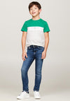 Tommy Hilfiger Boys Scanton Straight Fit Denim Jean, Blue