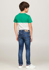 Tommy Hilfiger Boys Scanton Straight Fit Denim Jean, Blue