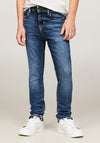 Tommy Hilfiger Boys Scanton Straight Fit Denim Jean, Blue