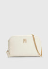 Tommy Hilfiger Chain Strap Monogram Crossbody Bag, Sugarcane