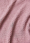 TORRES NOVAS Santa Luzia Honeycomb Throw, Old Pink