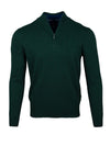 Andre Tory Half Zip Sweater, Forest