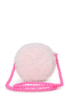 Billieblush Fluffy Crossbody Bag, Pink