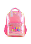 Billieblush Sequins School Backpack, Pink