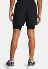 Under Armour Launch 2 in 1 5” Shorts, Black