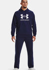 Under Armour Rival Big Logo Hoodie, Midnight Navy