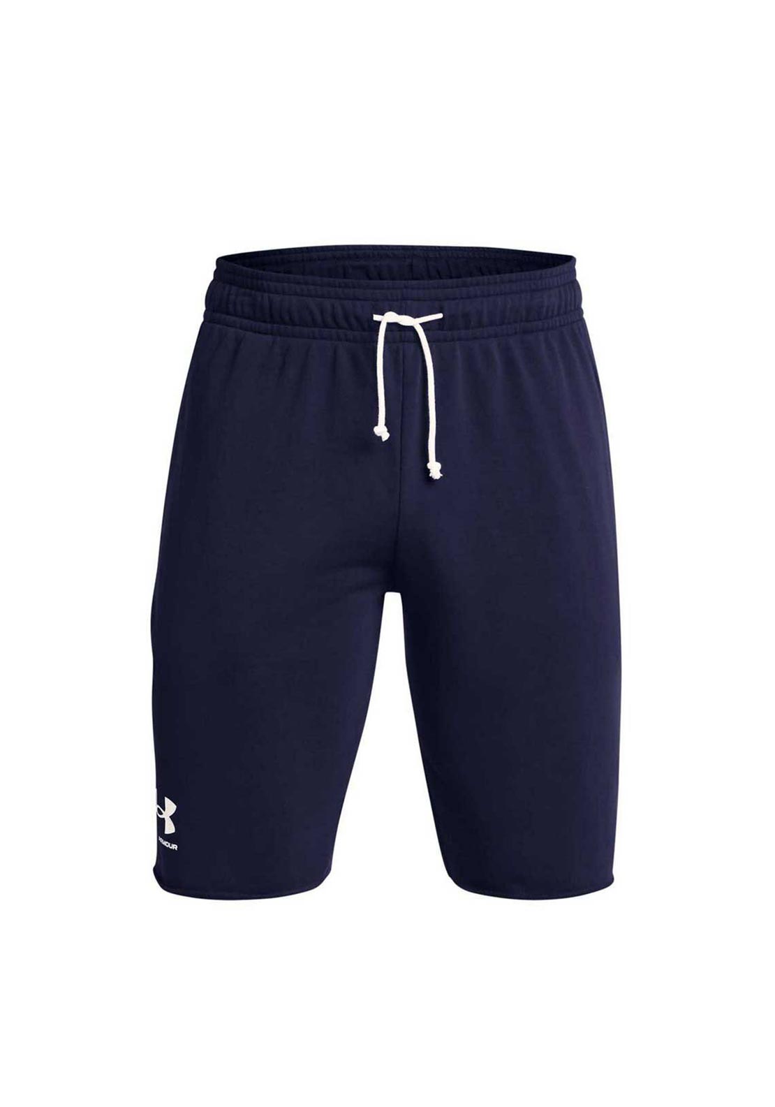 Under Armour Rival Terry Shorts, Midnight Navy