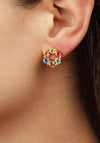 Dyrberg/Kern Ursula Earrings, Pastel & Gold