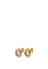 Dyrberg/Kern Ursula Earrings, Pastel & Gold