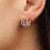 Dyrberg/Kern Ursula Earrings, Pastel & Silver