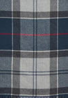 Barbour Galingale Tartan Scarf, Blue Grey