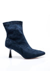 Una Healy A Fire Love Suedette Sock Boot, Navy