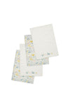 Catherine Lansfield Cottage Friends Set of 4 Tea Towels