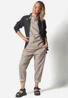 My Soul Stretch Contrast Stitch Jacket, Black