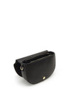 Valentino Coney Crossbody Saddle Bag, Black