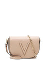 Valentino Coney Crossbody Saddle Bag, Pink
