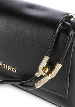 Valentino Fable Small Shoulder Bag, Black