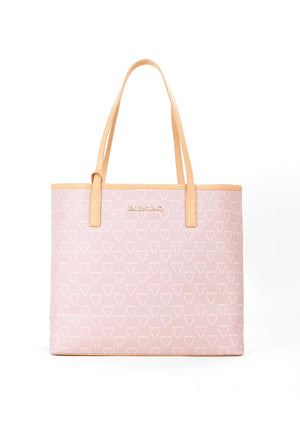 Valentino Lady Re Logo Tote Bag, Powder Pink