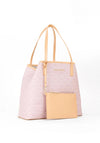 Valentino Lady Re Logo Tote Bag, Powder Pink
