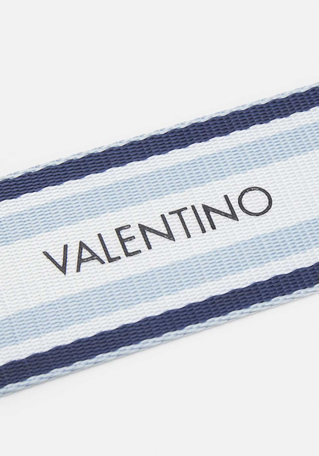 Valentino Shibuya Stripe Crossbody Strap, Blue Multi