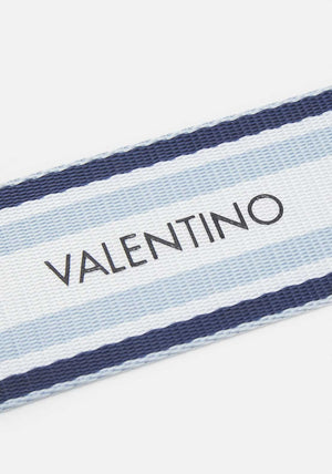 Valentino Shibuya Stripe Crossbody Strap, Blue Multi