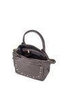 Valentino Snowfall Small Tote Bag, Grey