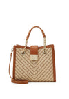 Valentino Tribeca Multi Strap Handbag, Tan