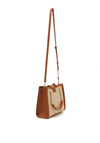 Valentino Tribeca Multi Strap Handbag, Tan