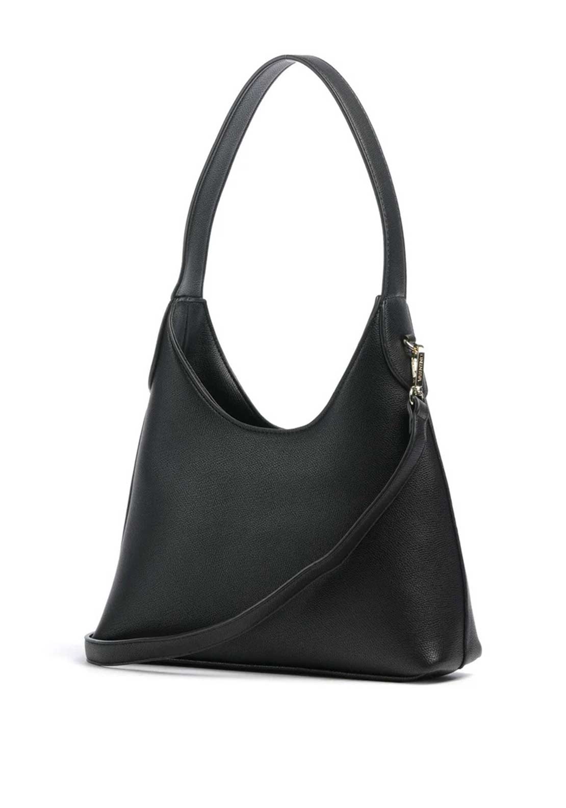 Valentino Bianka Re Small Faux Leather Hobo Shoulder Bag, Black