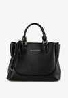 Valentino Daphne Re Shopping Bag, Black