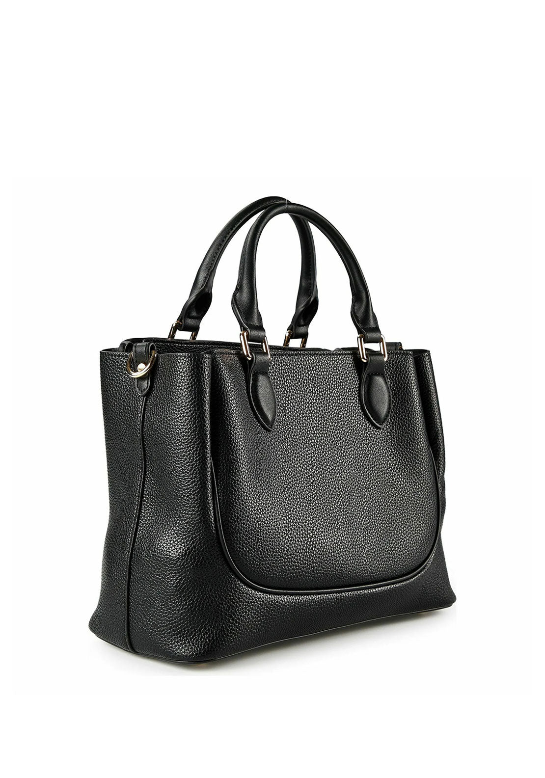 Valentino Daphne Re Shopping Bag, Black