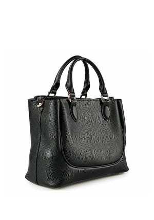 Valentino Daphne Re Shopping Bag, Black