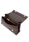Valentino Fable Small Shoulder Bag, Brown