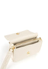 Valentino Hira Flap Bag, Cream