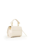 Valentino Hira Flap Bag, Cream