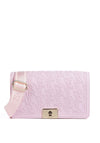 Valentino Jellies Monogram Crossbody Bag, Pink
