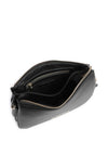 Valentino Maury Pebbled Faux Leather Crossbody Bag, Black