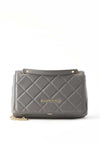 Valentino Ocarina Quilted Crossbody Bag, Grey