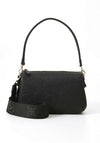 Valentino Samba Re Shoulder Bag, Black