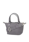 Valentino Snowfall Mini Tote Bag, Dark Taupe