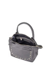 Valentino Snowfall Mini Tote Bag, Dark Taupe