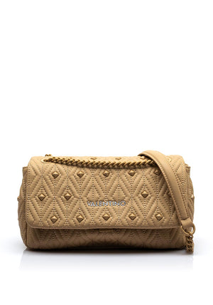 Valentino Joia Studded Crossbody Bag, Dark Beige