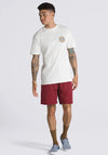 Vans Circle Checker Drop V T-Shirt, Marshmallow