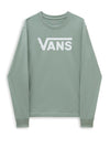 Vans Classic Crew Neck Sweatshirt, Iceberg Green