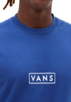 Vans Classic Easy Box Logo T-Shirt, True Blue