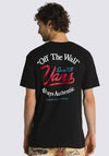 Vans Gas Station Logo T-Shirt, Black